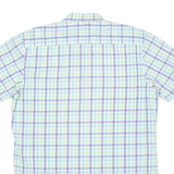 TOMMY HILFIGER Mens Shirt White Check L
