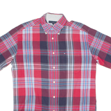 TOMMY HILFIGER Mens Shirt Red Plaid M
