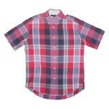 TOMMY HILFIGER Mens Shirt Red Plaid M