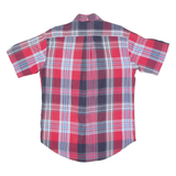 TOMMY HILFIGER Mens Shirt Red Plaid M