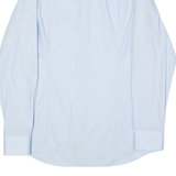 BOSS Jenno Slim Fit Mens Formal Shirt Blue Long Sleeve M