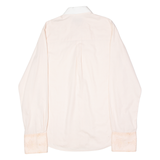 HUGO Mens Formal Shirt Pink Diamond Long Sleeve M