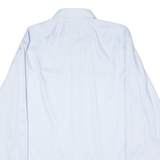 BOSS Enzo Mens Formal Shirt Blue Long Sleeve L