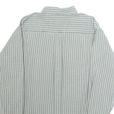 LEE COOPER Mens Shirt Grey Geometric Long Sleeve XL