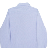 NAPAPIJRI Urban Fit Mens Shirt Blue Gingham Long Sleeve L