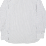 TIMBERLAND Mens Shirt Black Striped Long Sleeve L