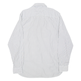 TIMBERLAND Mens Shirt Black Striped Long Sleeve L