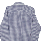 WOOLRICH Mens Shirt Blue Check Long Sleeve XL