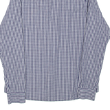 WOOLRICH Mens Shirt Blue Check Long Sleeve XL