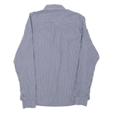 WOOLRICH Mens Shirt Blue Check Long Sleeve XL