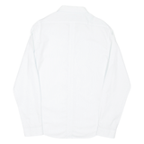 GUESS Mens Shirt Blue Striped Long Sleeve S