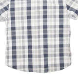 LEVI'S Mens Shirt White 90s Check L