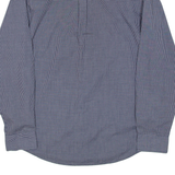 BEN SHERMAN Mens Shirt Black Check Long Sleeve S