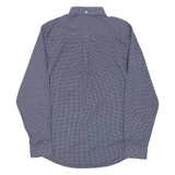 BEN SHERMAN Mens Shirt Black Check Long Sleeve S