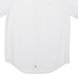 TIMBERLAND Mens Shirt White Striped M