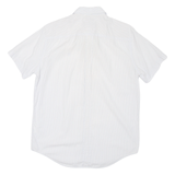 TIMBERLAND Mens Shirt White Striped M