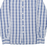 LEVI'S Mens Shirt Blue Check Long Sleeve S
