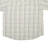 DICKIES Mens Shirt Beige Check 2XL