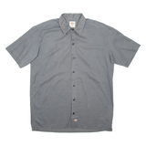 DICKIES Mens Plain Shirt Grey M