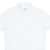 WRANGLER Slim Fit Mens Shirt White Check M
