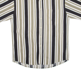 GOLF CLASSICS Mens Shirt Green Striped M