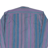 DOCKERS Mens Shirt Blue Striped Long Sleeve XL