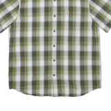 CARHARTT Relaxed Fit Mens Shirt Green Check L