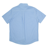 CHAPS Mens Plain Shirt Blue L