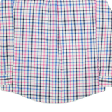 CHAPS Mens Shirt White Check Long Sleeve XL