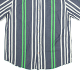 TOMMY HILFIGER Mens Shirt Grey Striped L