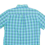 CHAPS Mens Shirt Blue Check M
