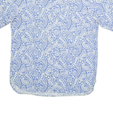TOMMY HILFIGER Mens Shirt Blue Paisley L