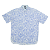 TOMMY HILFIGER Mens Shirt Blue Paisley L