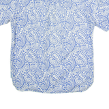 TOMMY HILFIGER Mens Shirt Blue Paisley L