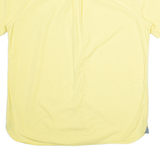 TOMMY HILFIGER Mens Plain Shirt Yellow XL