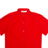 JULIETTA Womens Plain Shirt Red M