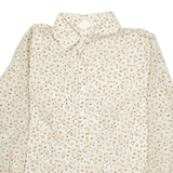 FREYA Womens Shirt White Floral Long Sleeve M