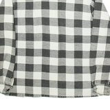 MIL TEC Mens Shirt Grey Check Long Sleeve M