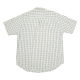 NAUTICA Mens Shirt White Check L