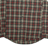 WOOLRICH Mens Shirt Grey Check Long Sleeve L