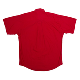 CHAPS Mens Plain Shirt Red L