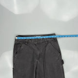 Carhartt Carpenter Trousers - 29W 32L Grey Cotton