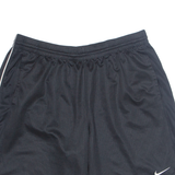 NIKE Mens Sports Shorts Black Relaxed L W34