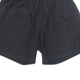 FILA Mens Sports Shorts Black Relaxed M W28