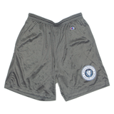 CHAMPION Massachusetts Maritime Academy USA Mens Sports Shorts Grey Relaxed L W30