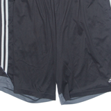 ADIDAS Mens Sports Shorts Black Relaxed XL W32