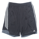 ADIDAS Mens Sports Shorts Black Relaxed XL W32