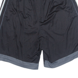 ADIDAS Mens Sports Shorts Black Relaxed XL W32