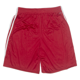 ADIDAS Jeffersonville Red Devils USA Mens Sports Shorts Red Relaxed XL W33