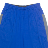 REEBOK Mens Sports Shorts Blue Relaxed L W31